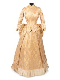 Two-Piece Bustle Dress, 1880s