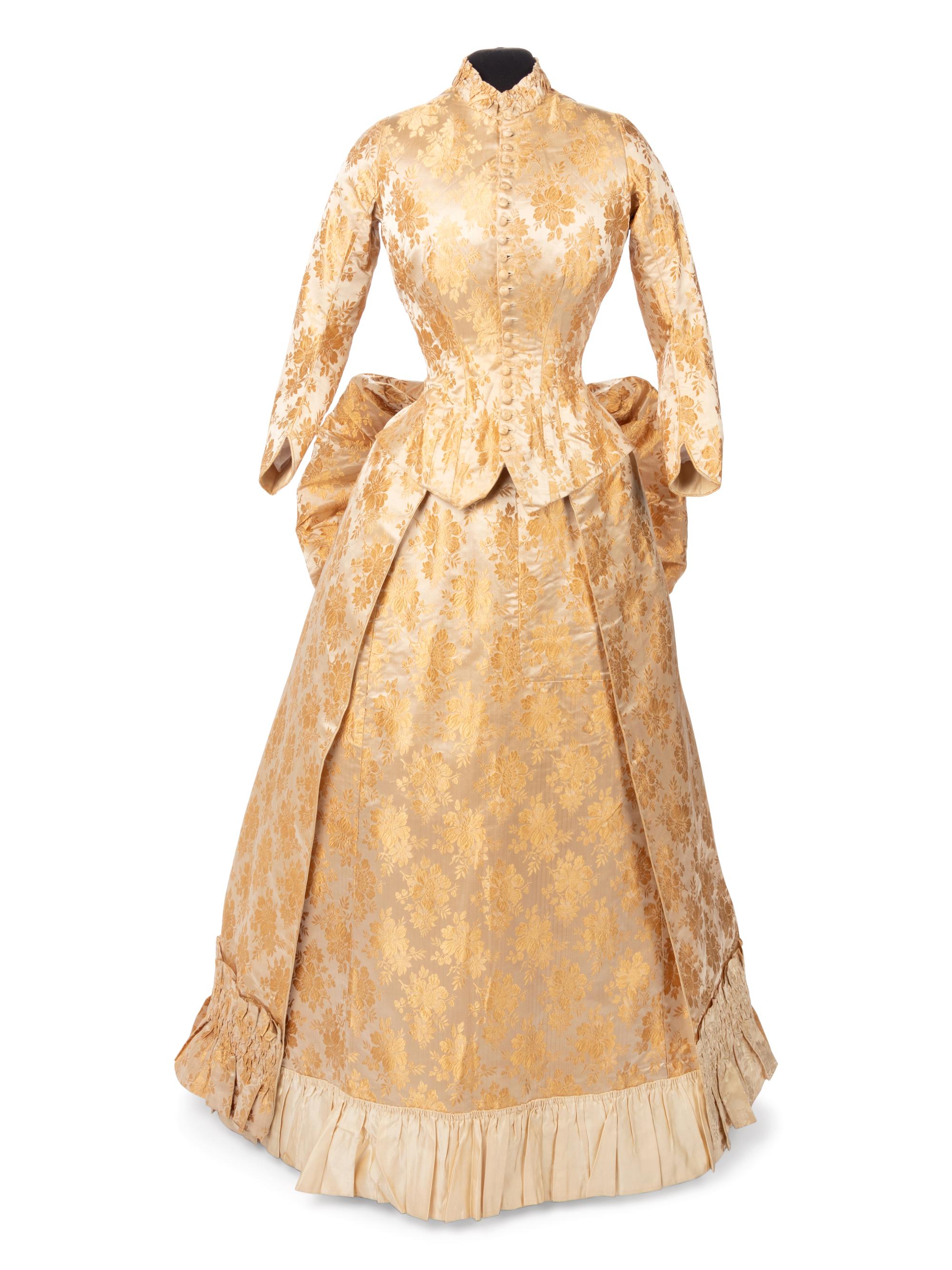 Two-Piece Bustle Dress, 1880s