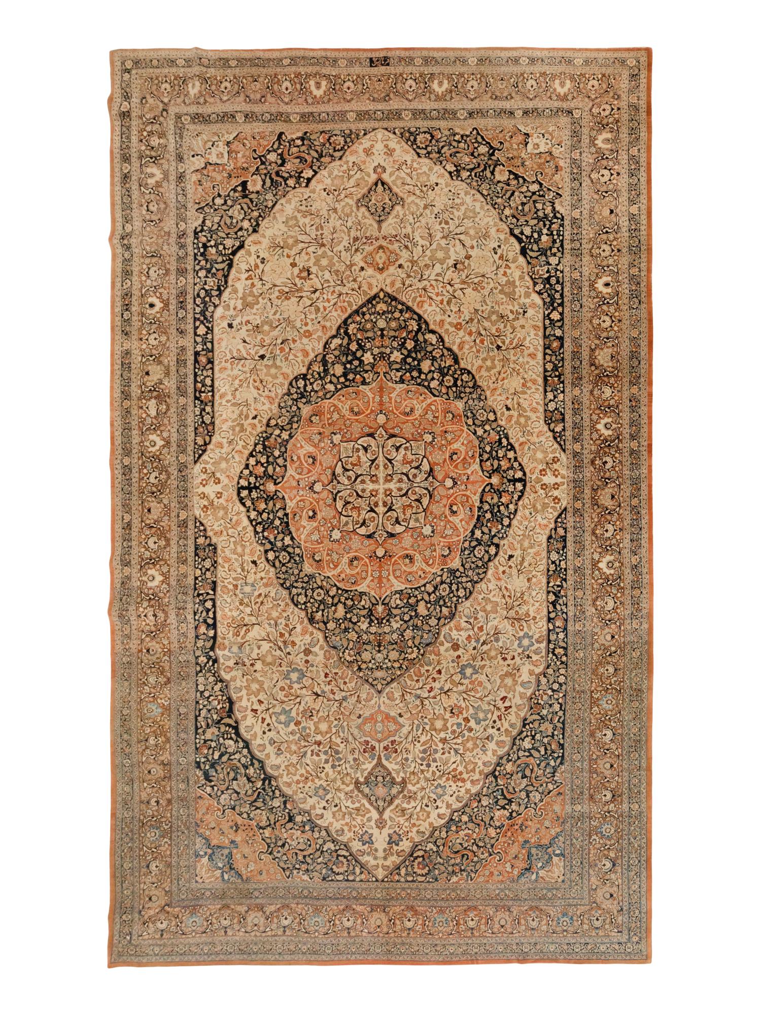 A Tabriz Rug