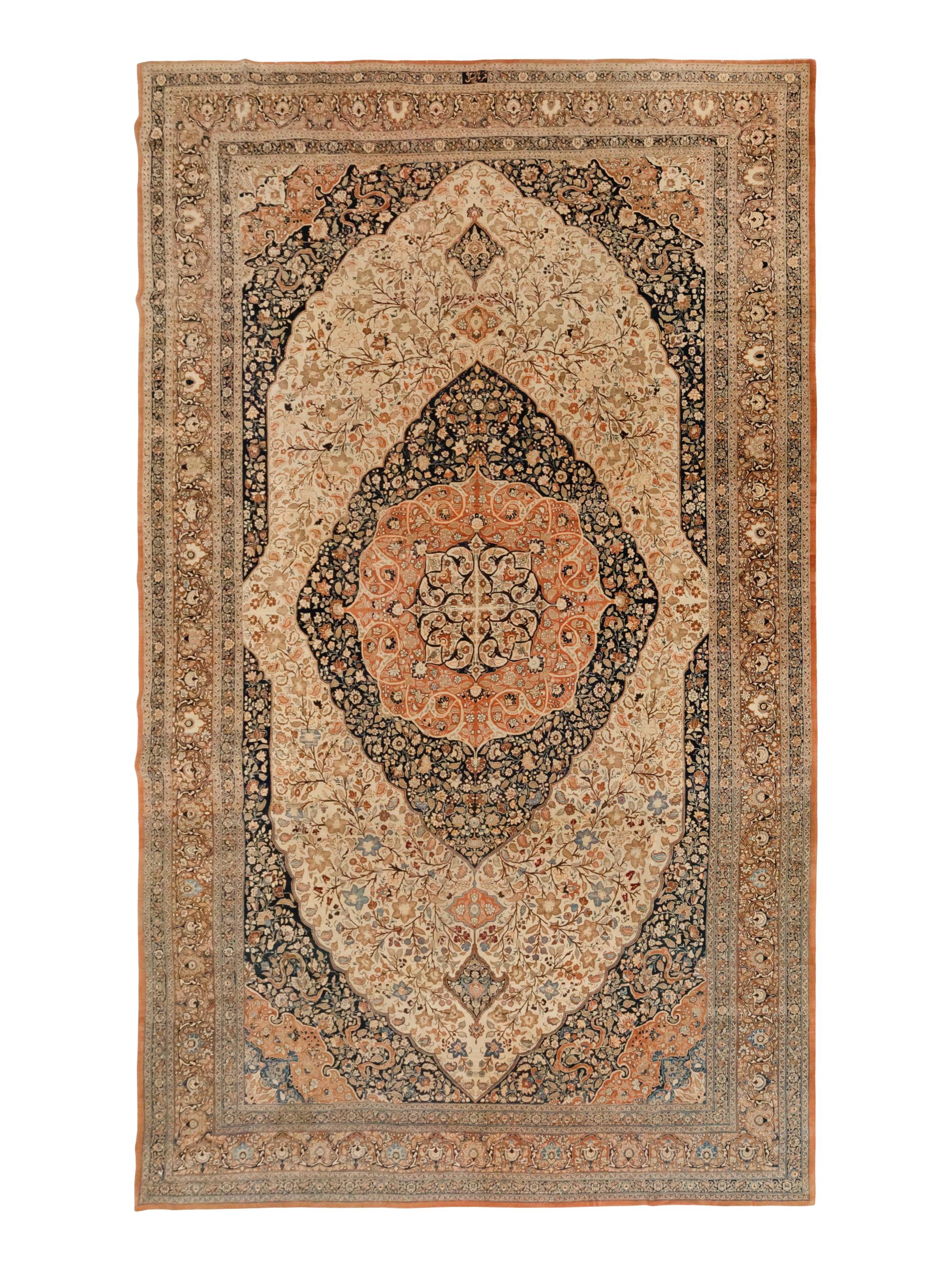 A Tabriz Rug
