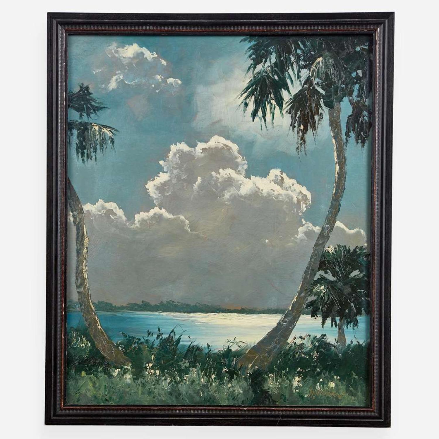 Harold Newton (American, 1934-1994) Florida Landscape