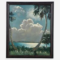 Harold Newton (American, 1934-1994) Florida Landscape