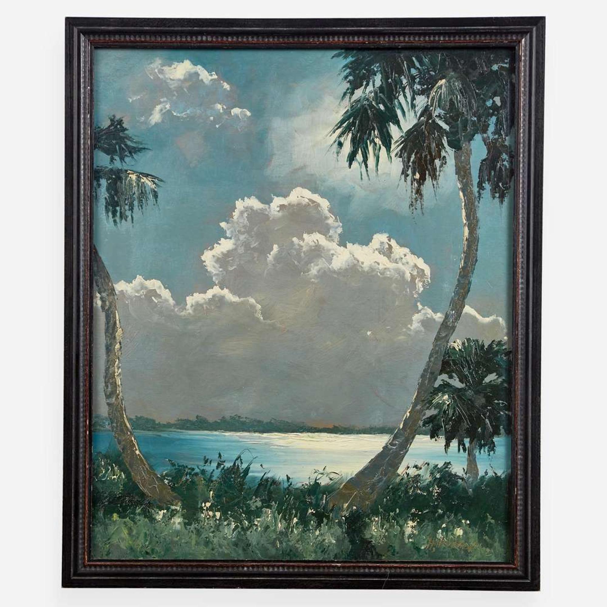 Harold Newton (American, 1934-1994) Florida Landscape