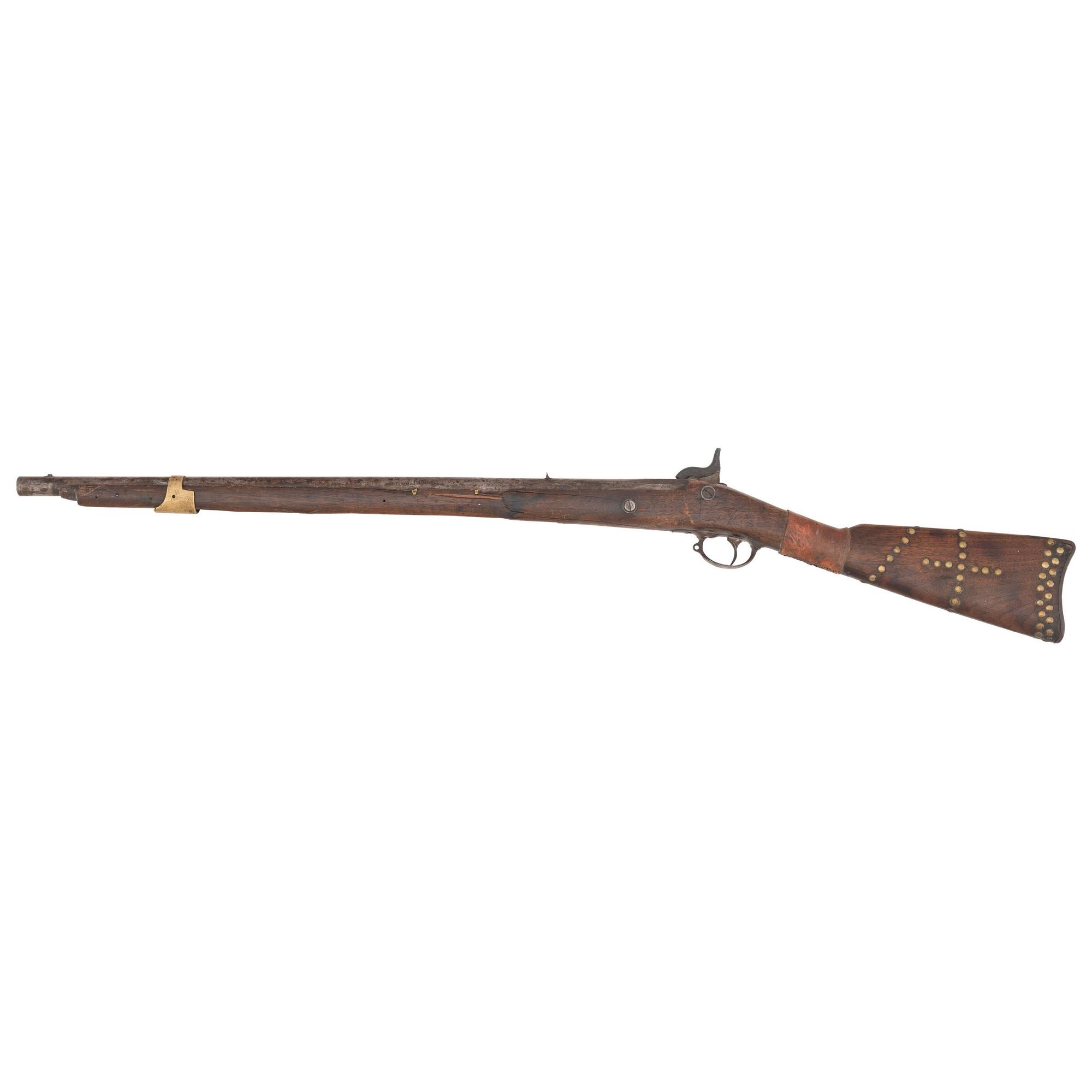 Native Decorated Shortened Composite Springfield Rifle Musket