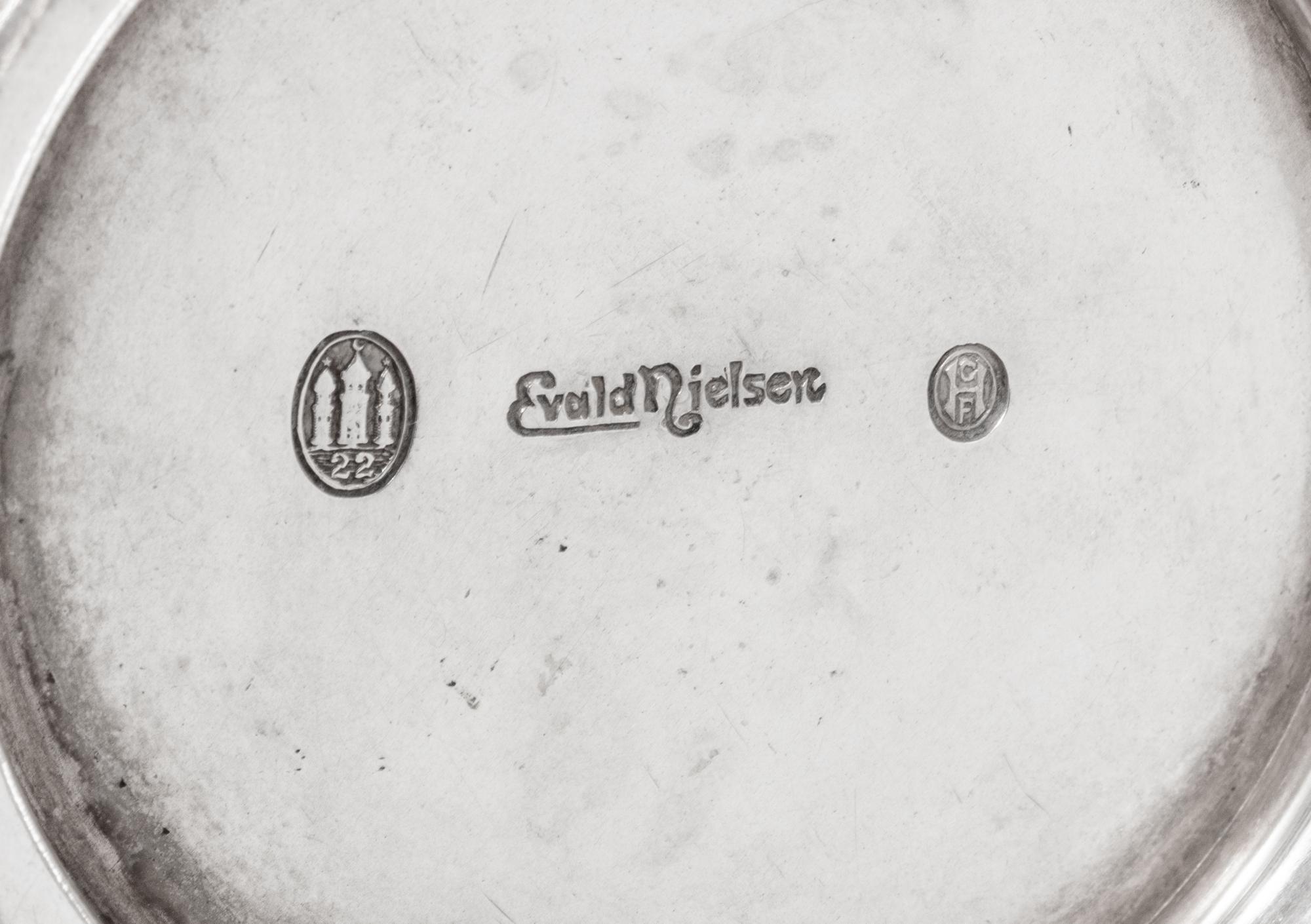 A Danish Silver Vase