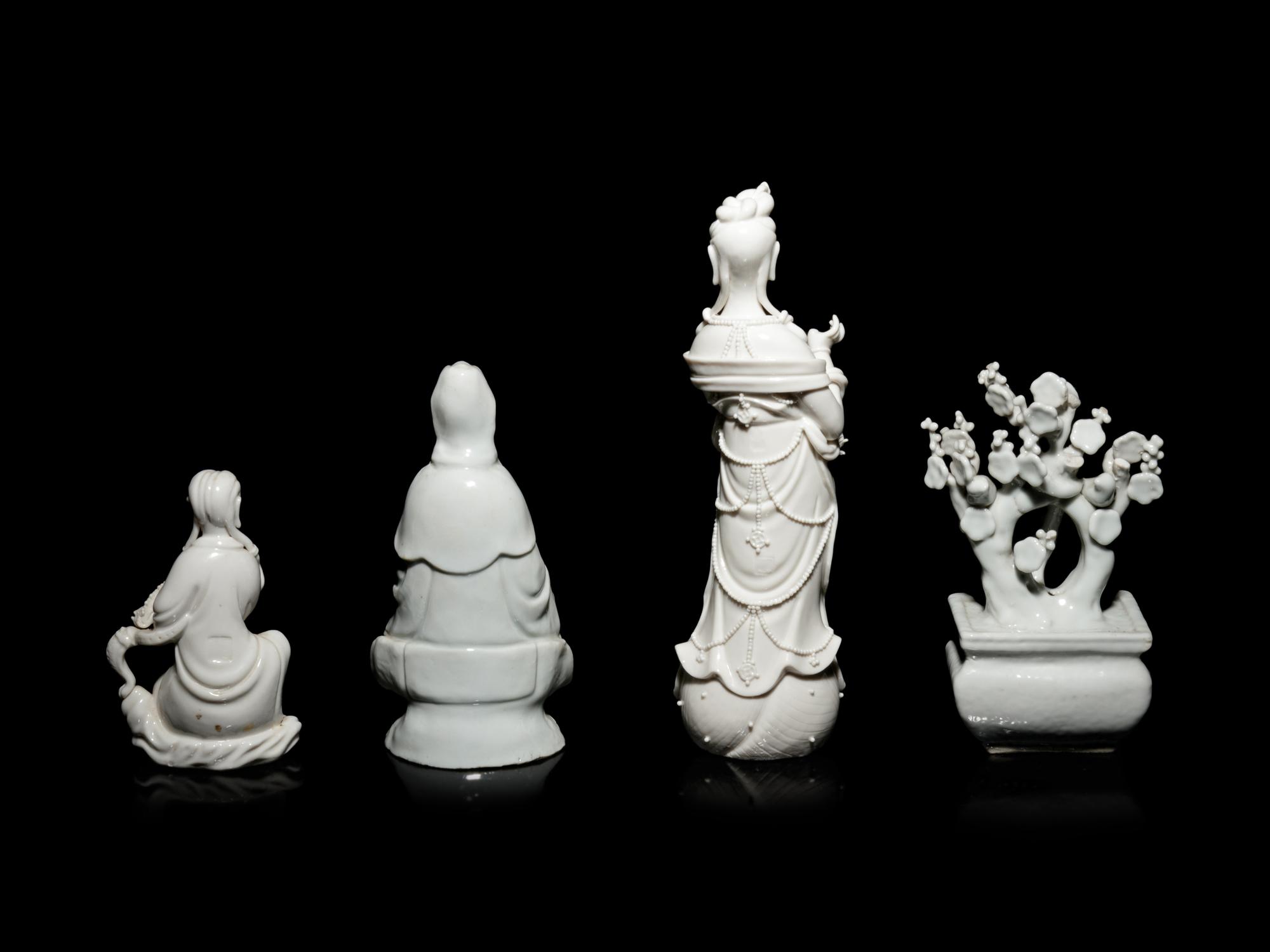 Eight Chinese Monochrome Glazed Porcelain Articles