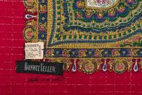 Two Designer Scarves: One Yves Saint Laurent and One Oscar de la Renta