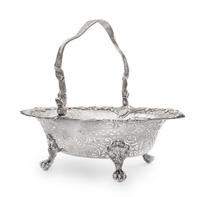 A George II Silver Centerpiece Basket