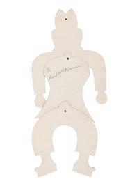 Dancing Hare Toddy, Dancing Kong Tamari, together with a signed Hare Toddy Kong Tamari Objects selected by Karl Wirsum Exhibition Poster