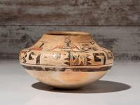 Polychrome Pottery Bowl