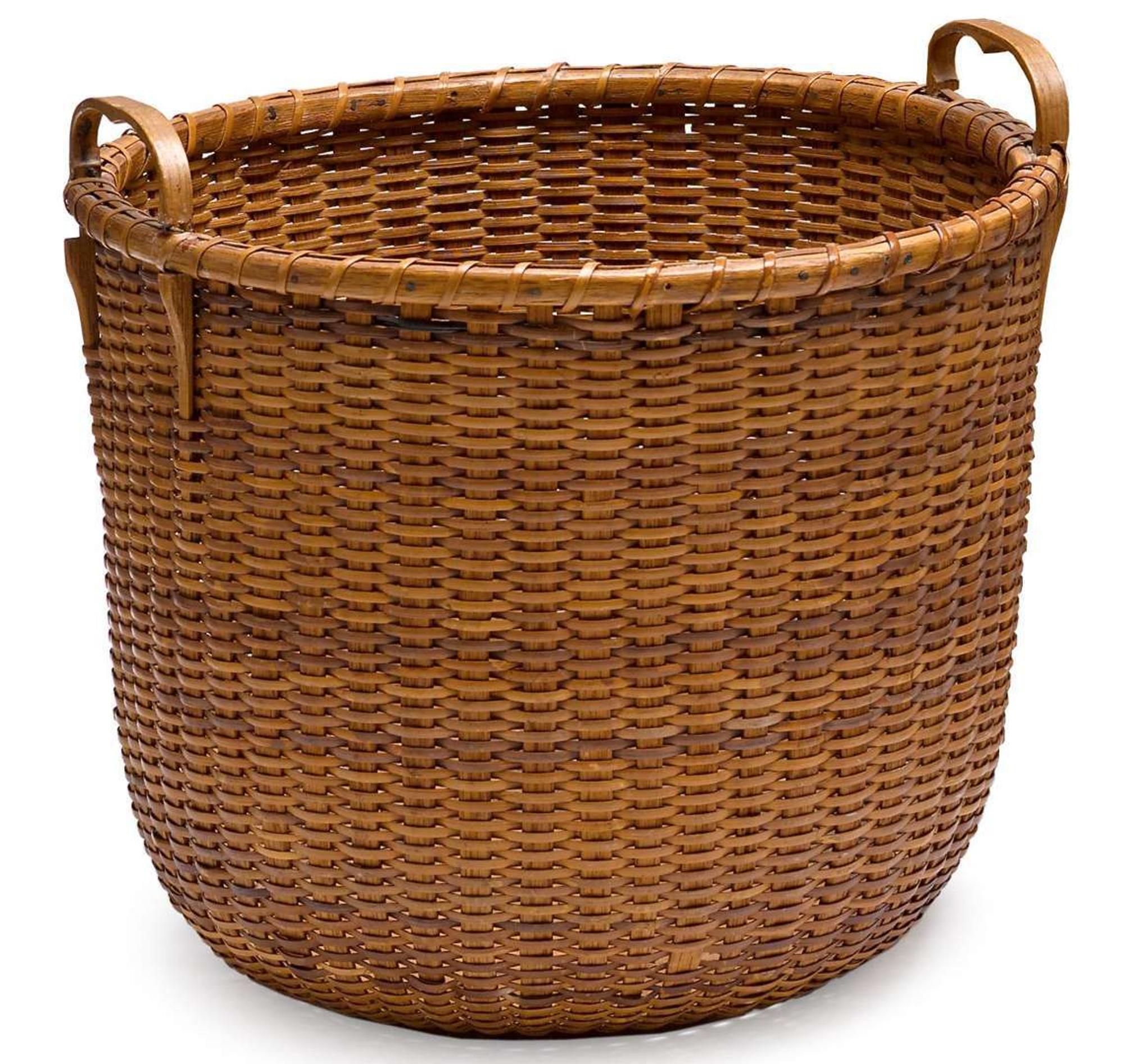 Large Nantucket basket a.d. williams (active 1910-1940), nantucket, ma
