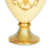 A Coalport Gilt Decorated Porcelain Ewer