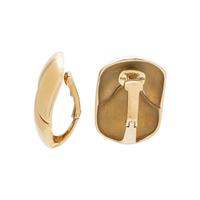 YELLOW GOLD EARCLIPS