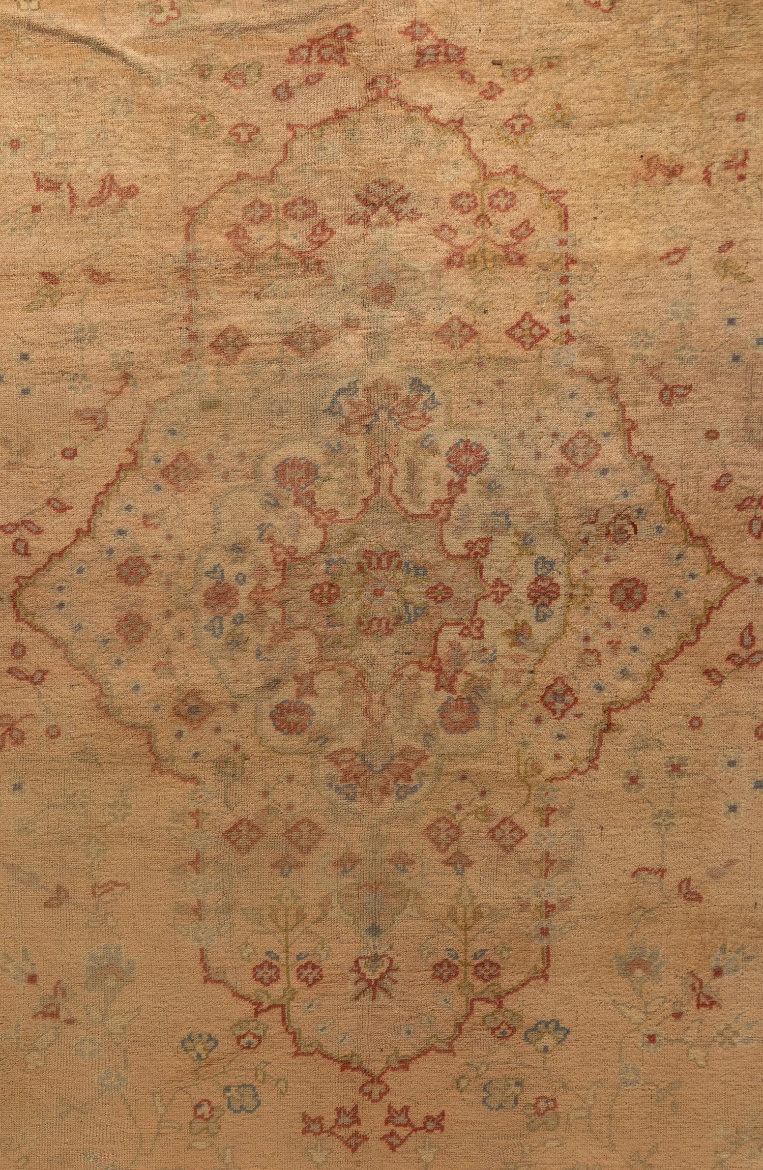 A Oushak Wool Rug