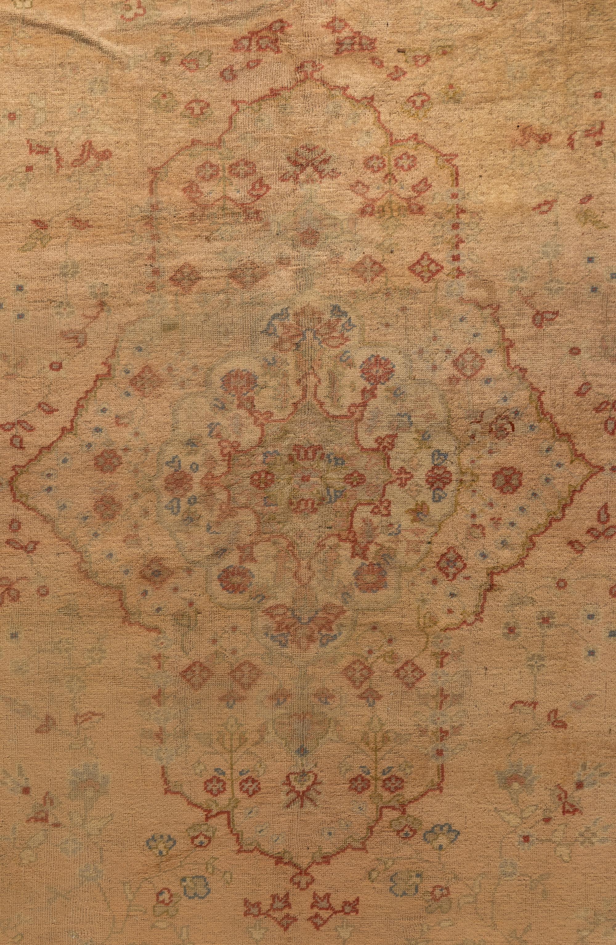 A Oushak Wool Rug