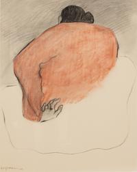 Seated Woman in Red, 1979