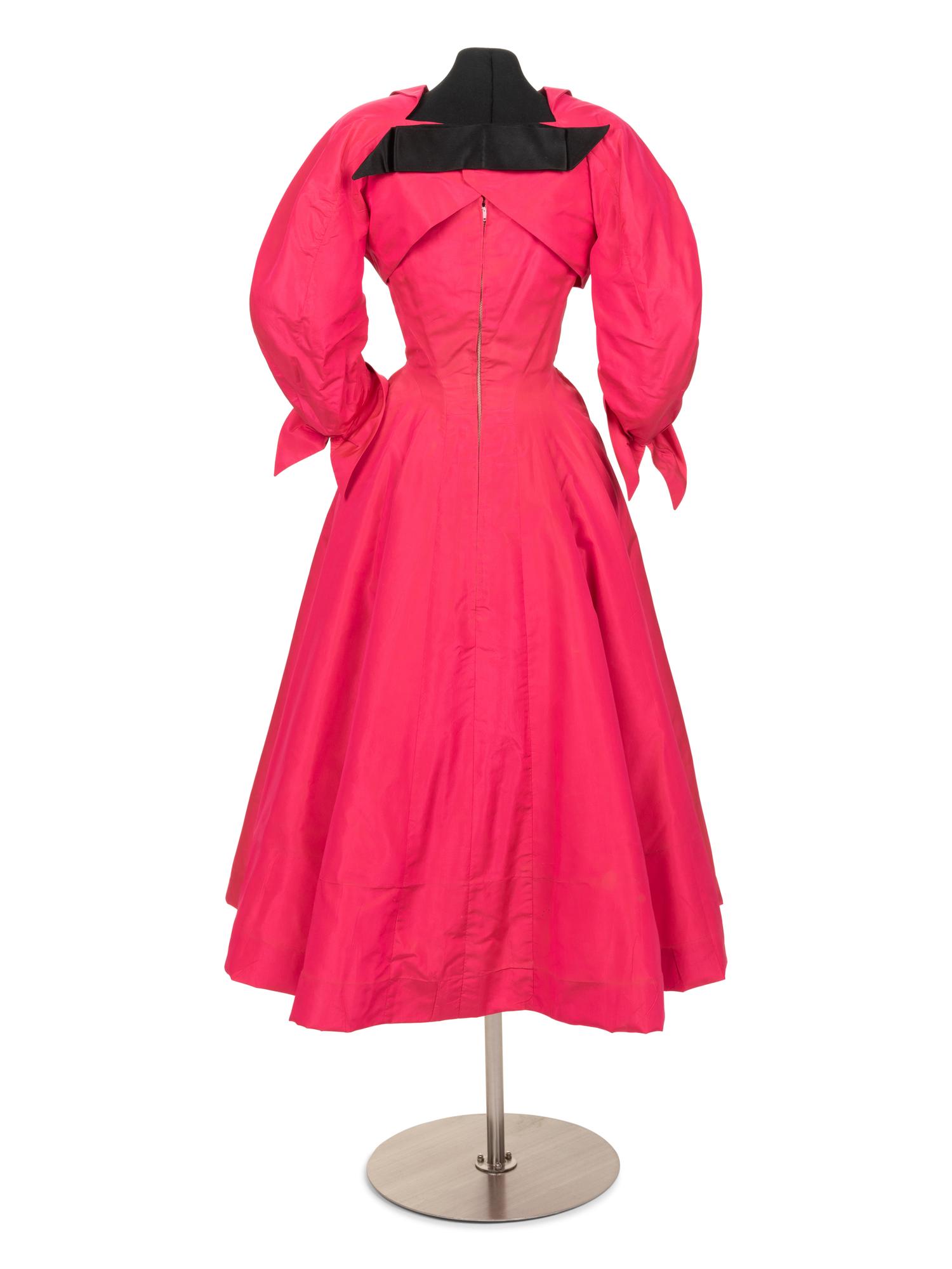 Samuel Winston by Charles James Silk Faille Dress and Bolero, 1952