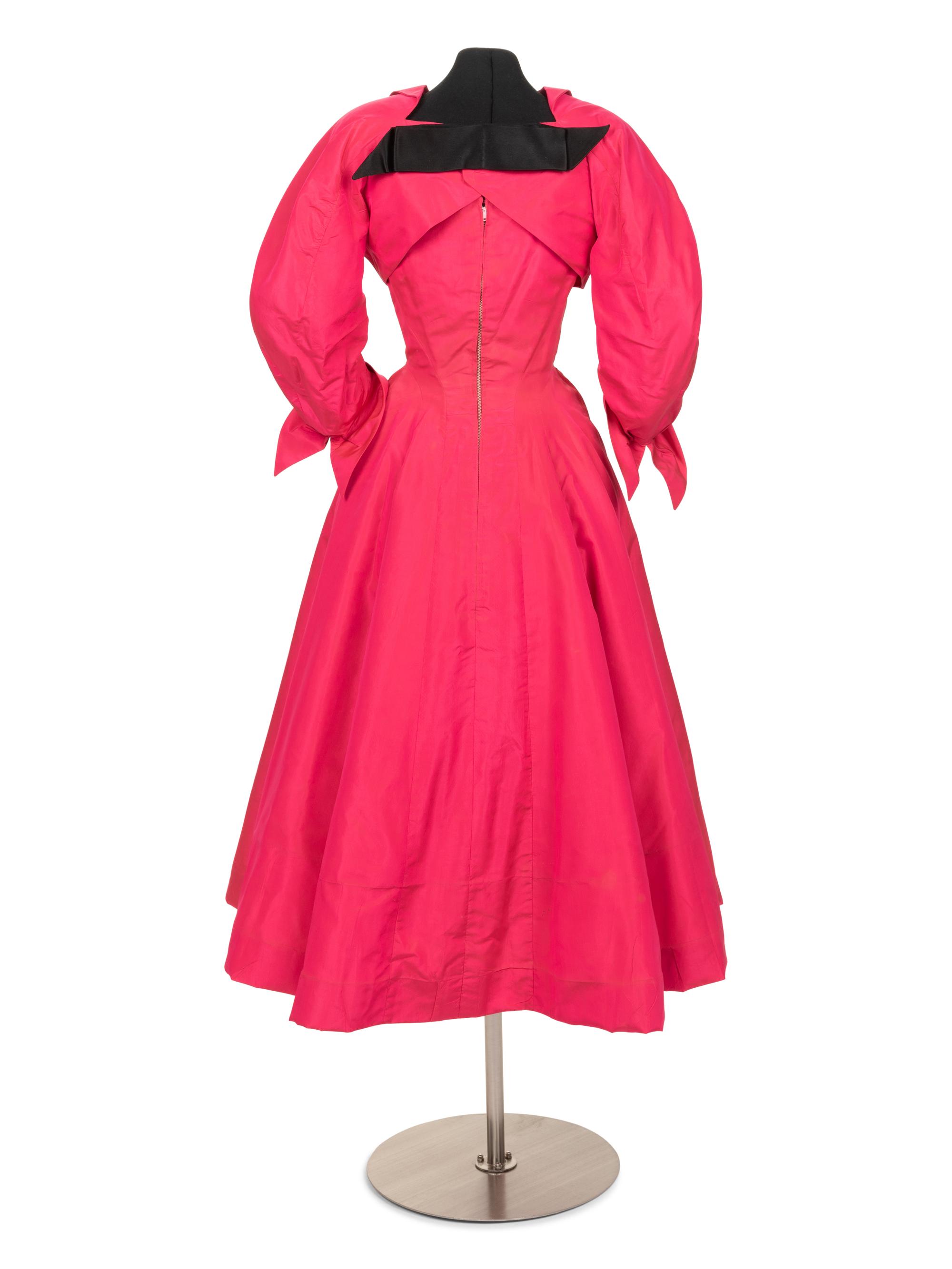 Samuel Winston by Charles James Silk Faille Dress and Bolero, 1952