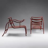 Pair of Thinking Man's Chairs , 1988 Aram, London