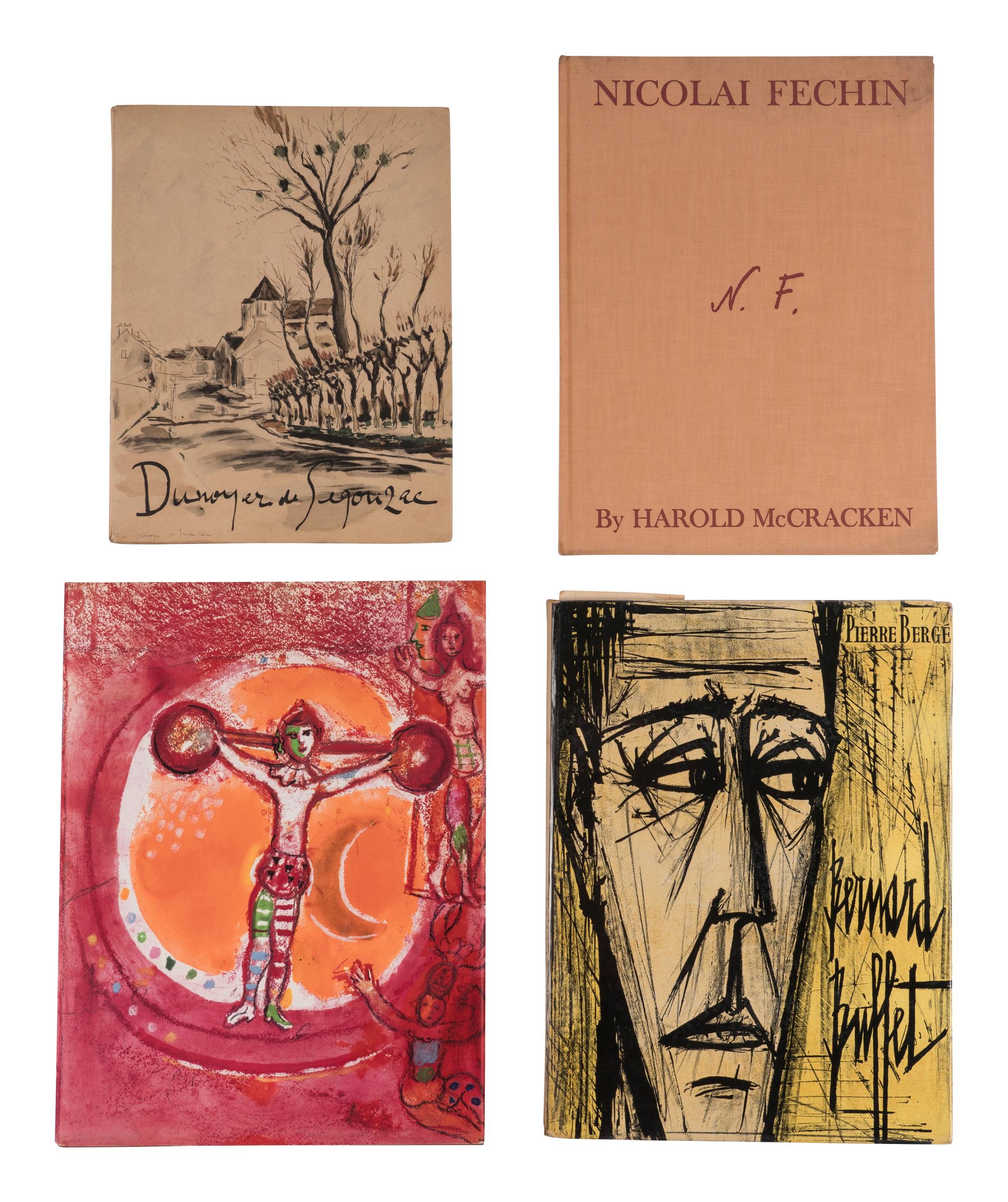 [ARTIST BOOKS]. A group of 10 titles, comprising: