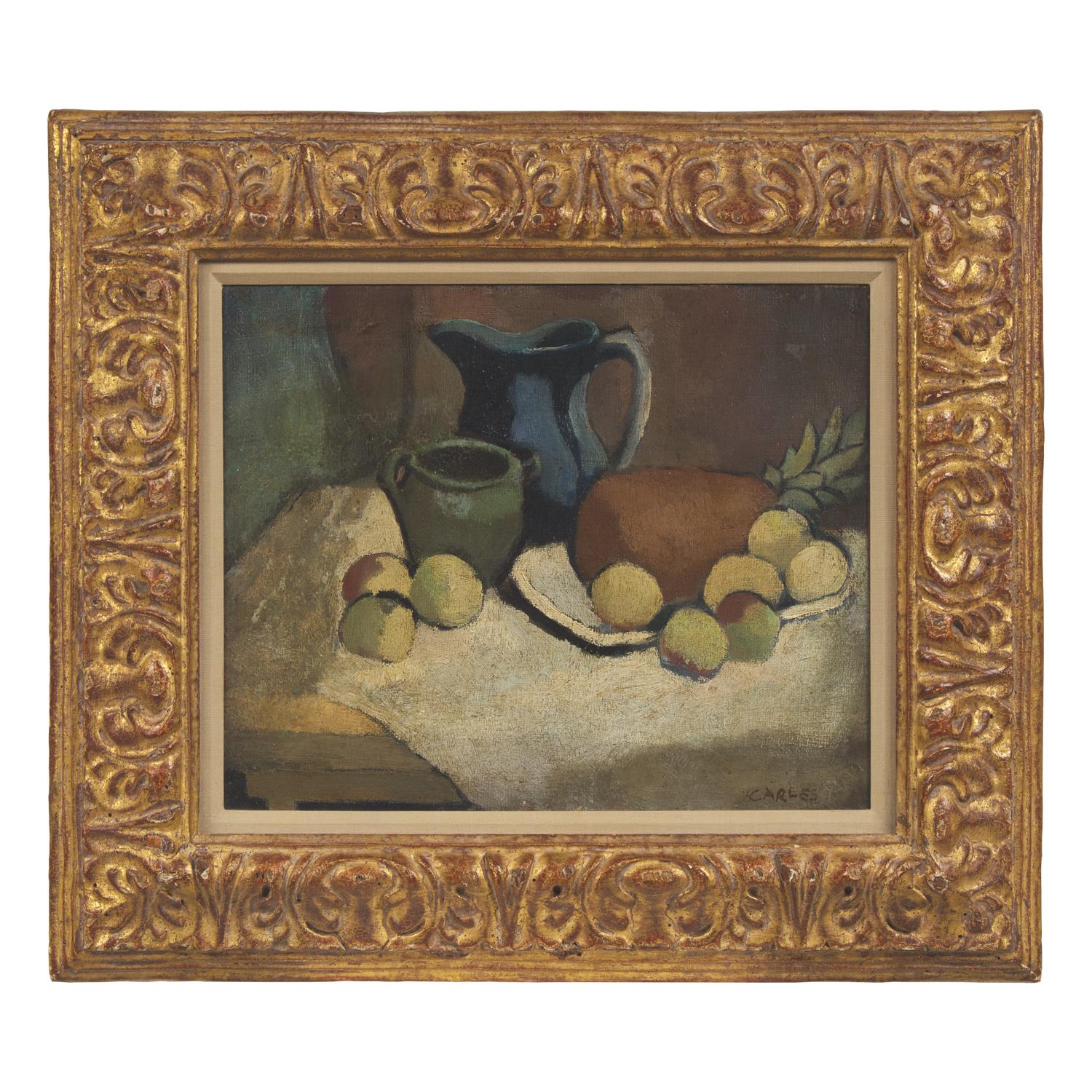 Arthur Beecher Carles (American, 1882–1952) — Still Life with Pineapple, c. 1915