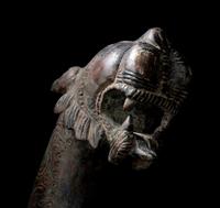 A Roman Bronze Tripod Leg
