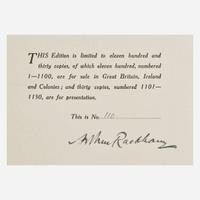 [Children's & Illustrated] [Rackham, Arthur] Mother Goose: The Old Nursery Rhymes