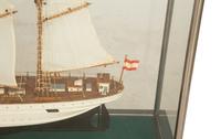 A Well-Presented Model of the Top Sail Schooner Training Ship Juan Sebastian De Elcano — 20th Century