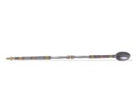 A Copper and Brass-Inlaid Wrought Iron Tasting Spoon, European, 18th Century