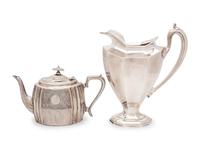 An American Silver-Plate Water Pitcher