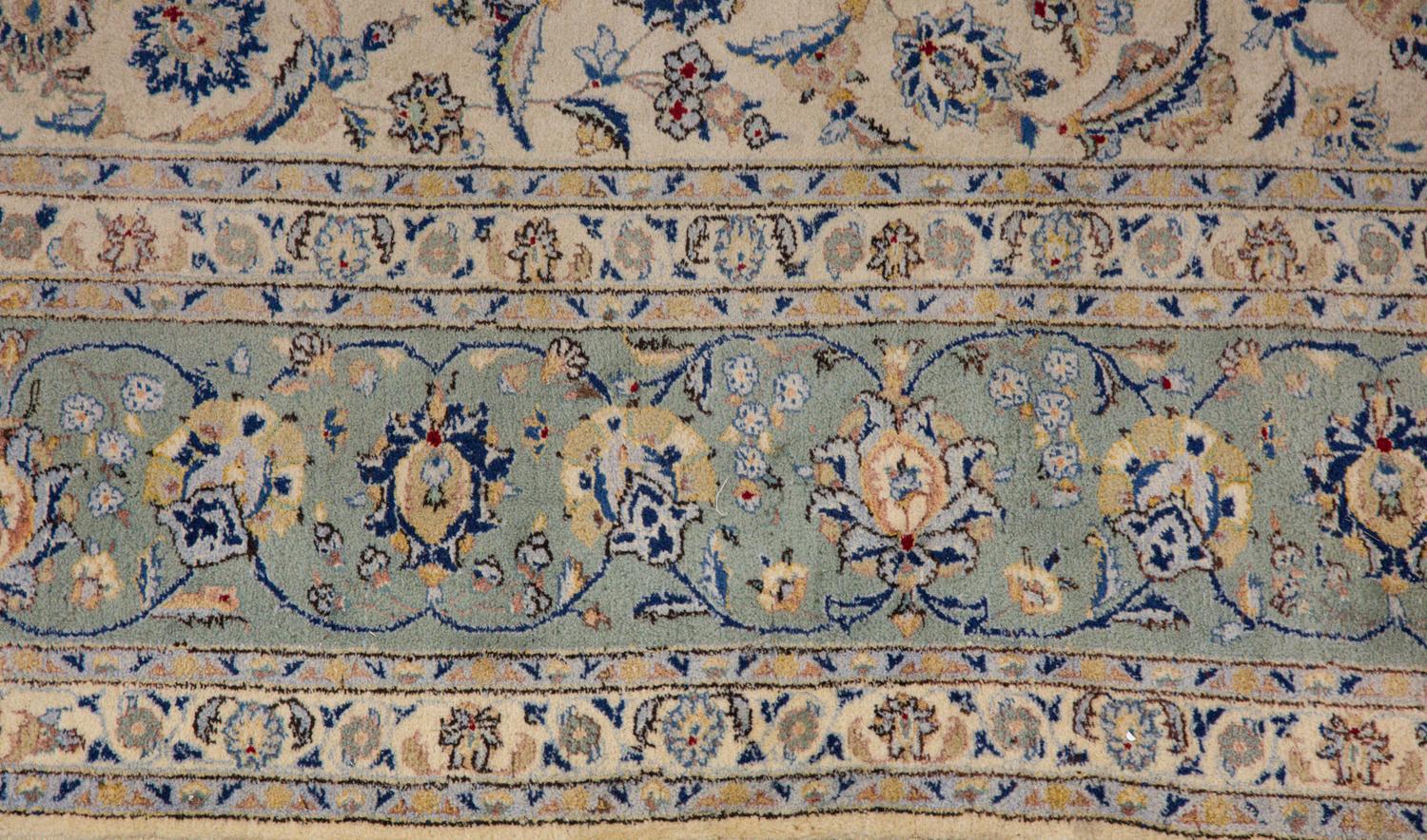 A Kashan Wool Rug