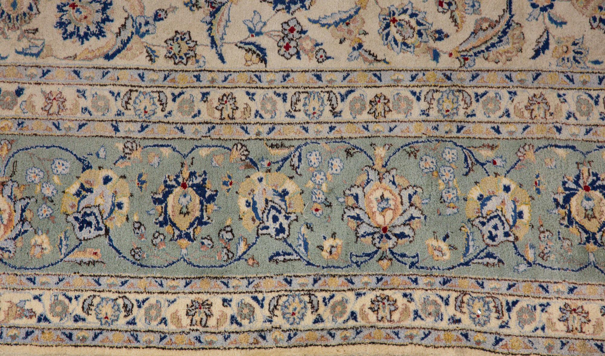 A Kashan Wool Rug