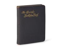 [BRONTE, Charlotte (1816-1855), Emily (1818-1848), and Anne (1820-1849)]. ISHERWOOD, M.E. Bradshaw. The Bronte Birthday Book. Containing Extracts For Every Day In The Year From The Works of The Sisters Bronte. London: Henry J. Drane, no date, [but ca. 1899 or later].