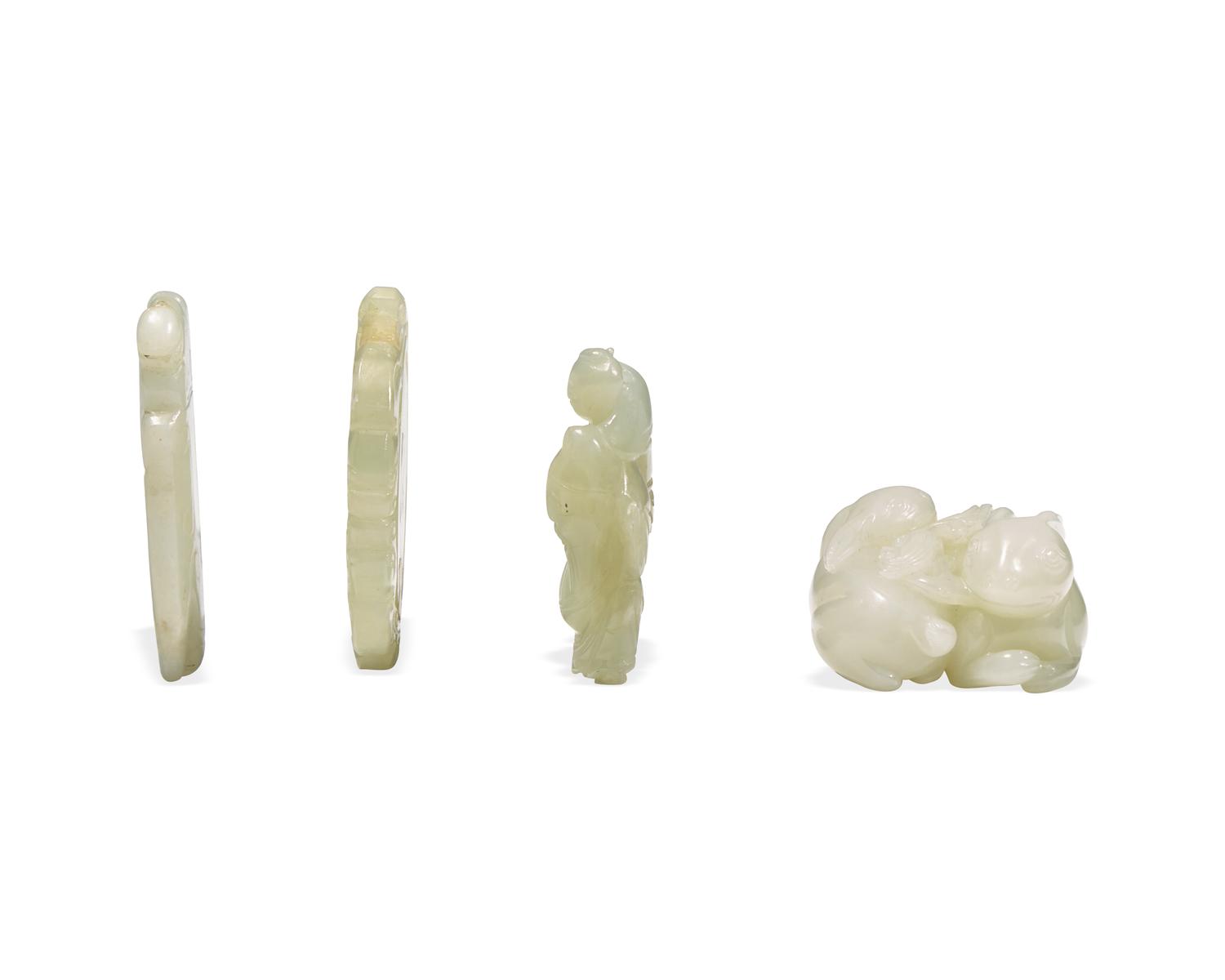 Four Chinese Jade Carvings