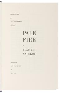 [ARION PRESS]. NABOKOV, Vladimir (1899-1977). Pale Fire . San Francisco: The Arion Press, 1994.