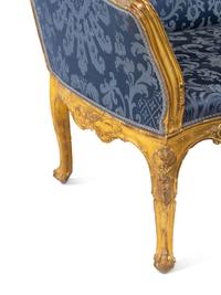 A Continental Giltwood Settee