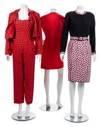 Three Geoffrey Beene Ensembles, Spring 1988