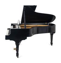 A Steinway and Sons Black Lacquer Grand Piano