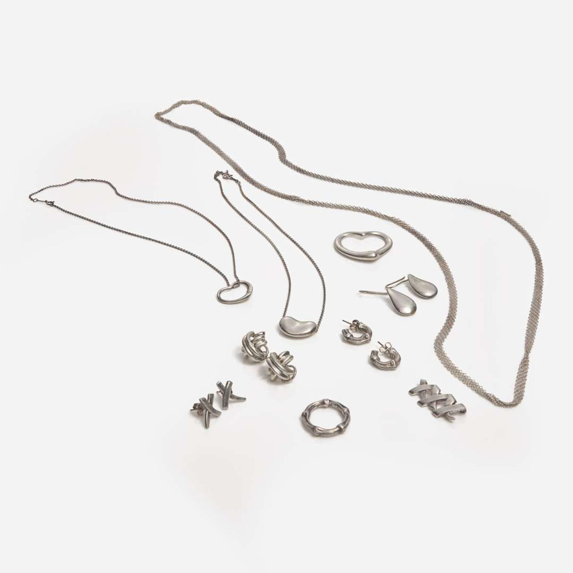 A Collection of Miscellaneous Jewelry by Tiffany & Co.