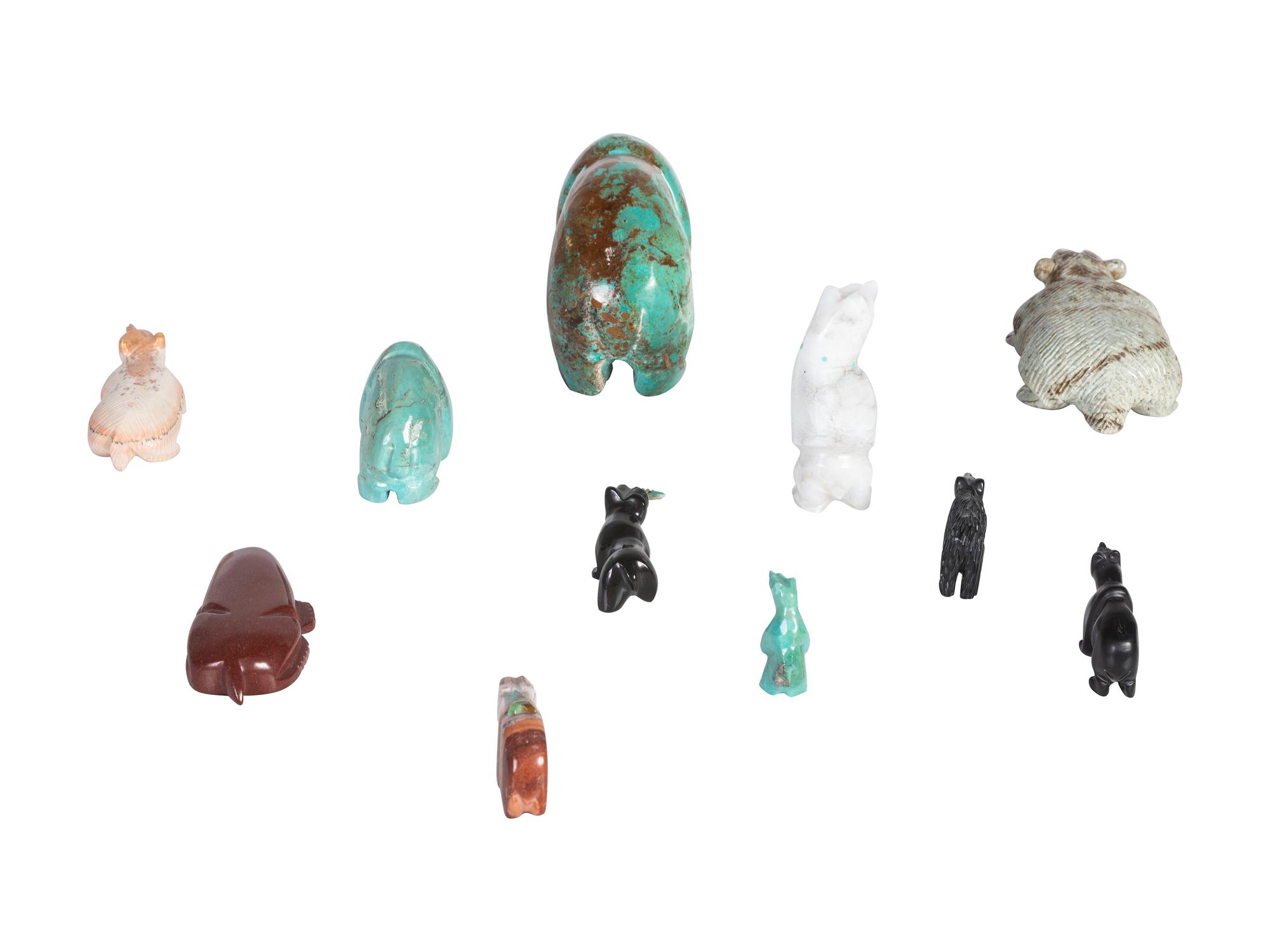 Zuni Carved Fetishes