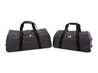 Two Louis Vuitton Néo Éole Damier Graphite Coated Canvas Rolling Travel Bags, 2017