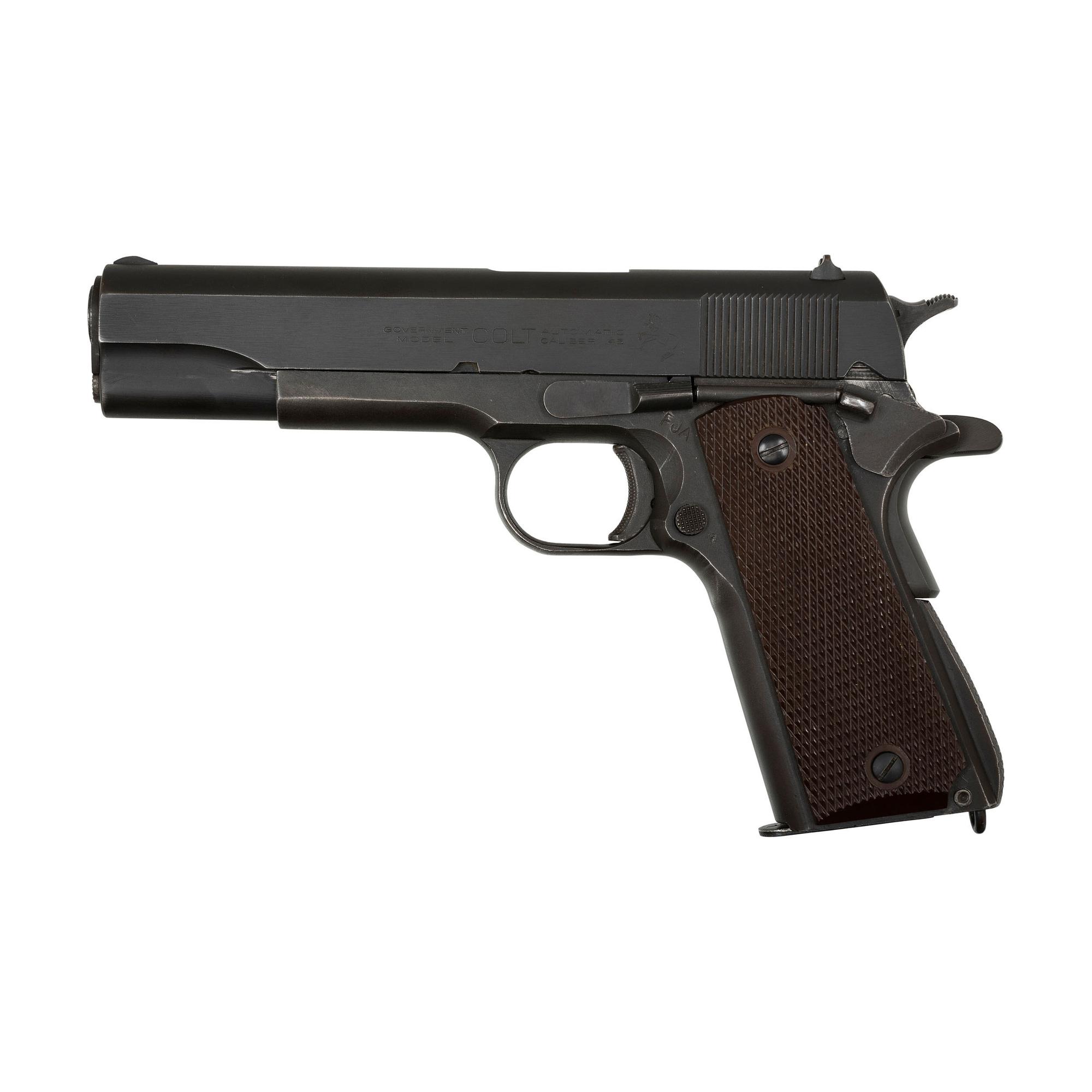 ** Composite Colt Model 1911A1 Pistol on Remington Rand Frame