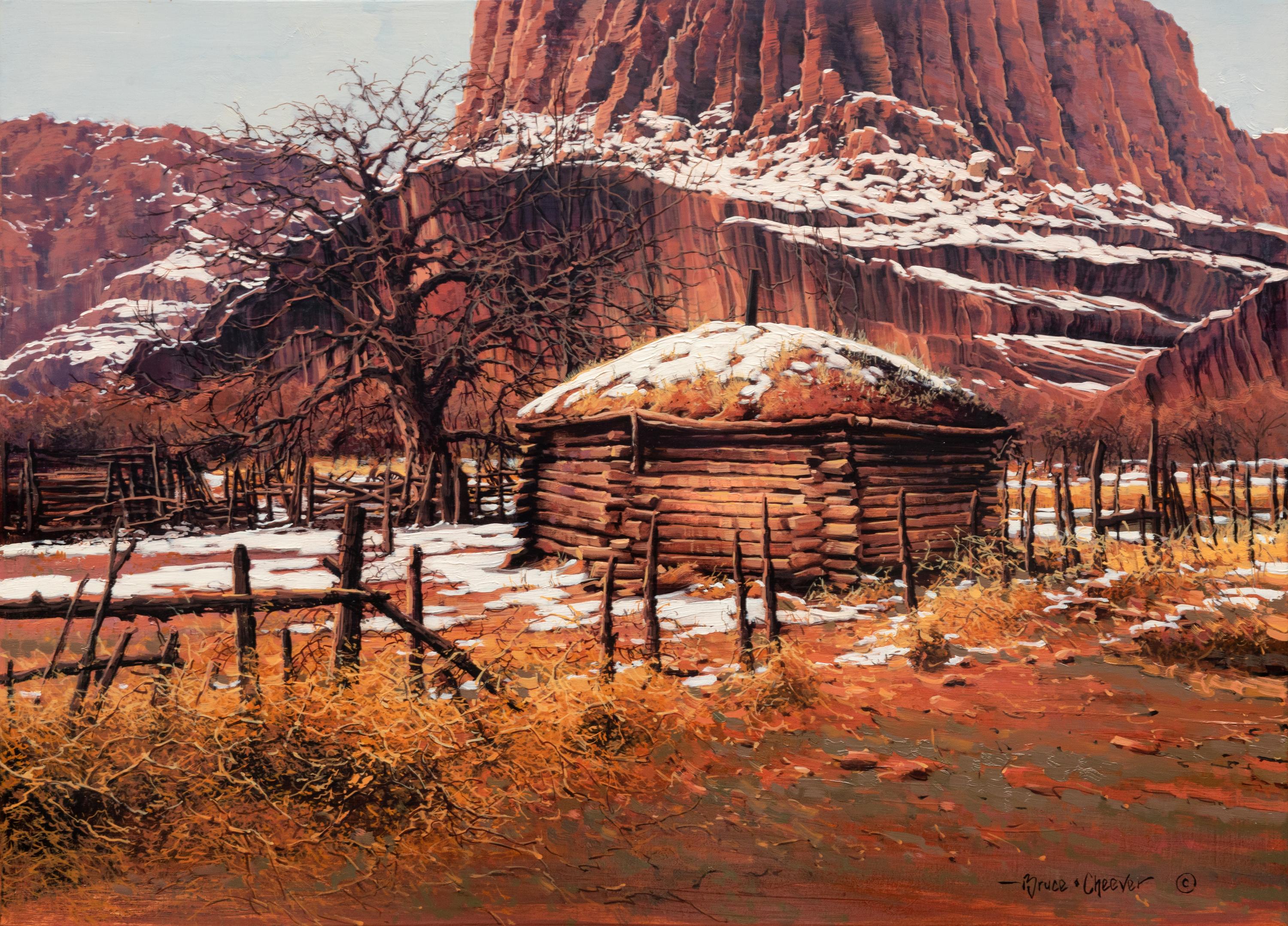 Winter Hogan, Navajoland