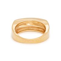 YELLOW GOLD AND DIAMOND RING