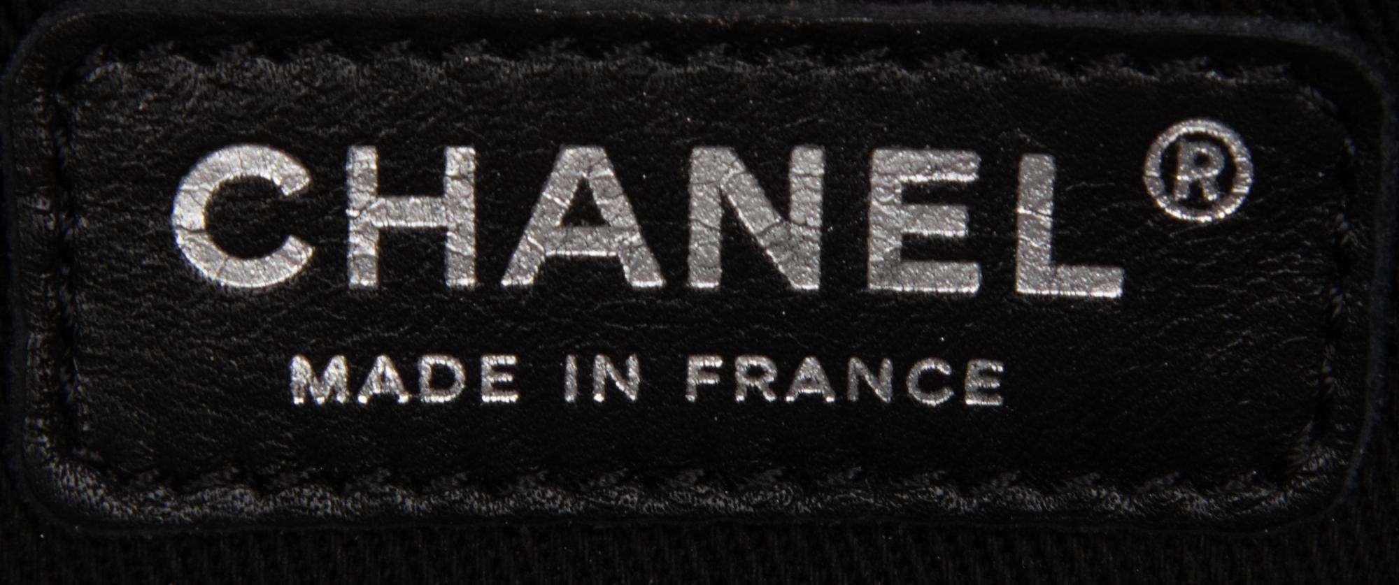 Chanel, Black Leather Tote