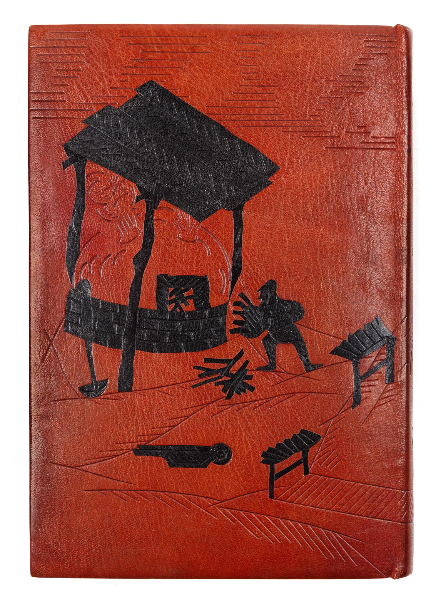 [BINDINGS]. AGRICOLA, Georgius (1494-1555). De re Metallica. Rome: Societa Finanziaria Siderurgica, 1959.