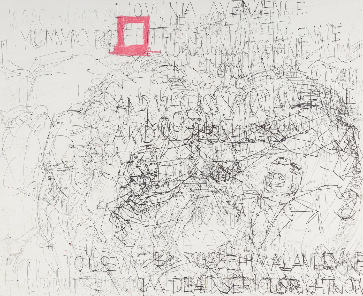Untitled and Dead Serious Right Now (a double-sided work)