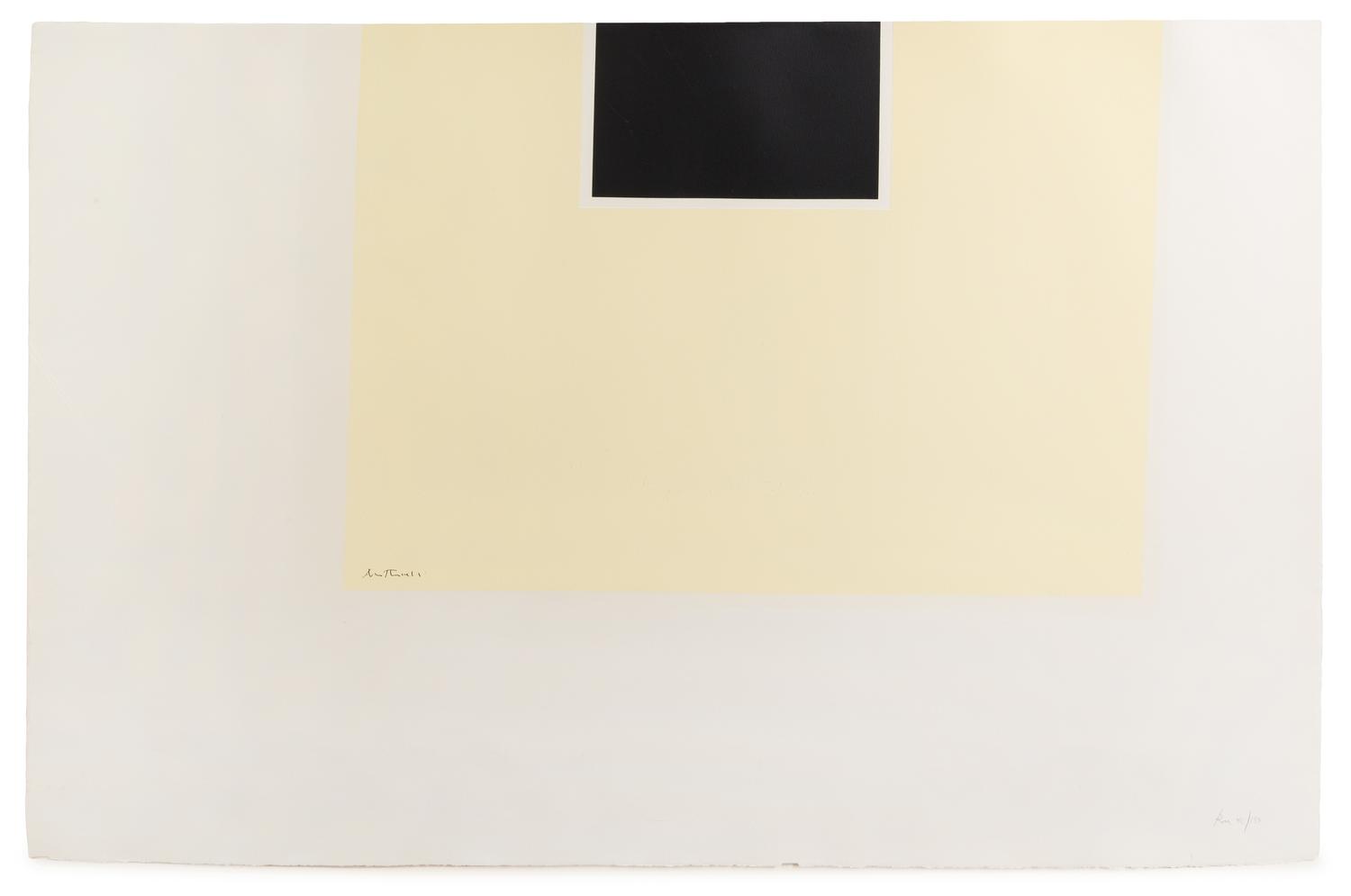Robert Motherwell, (American, 1915-1991), Untitled (plate 2 from London Series II)