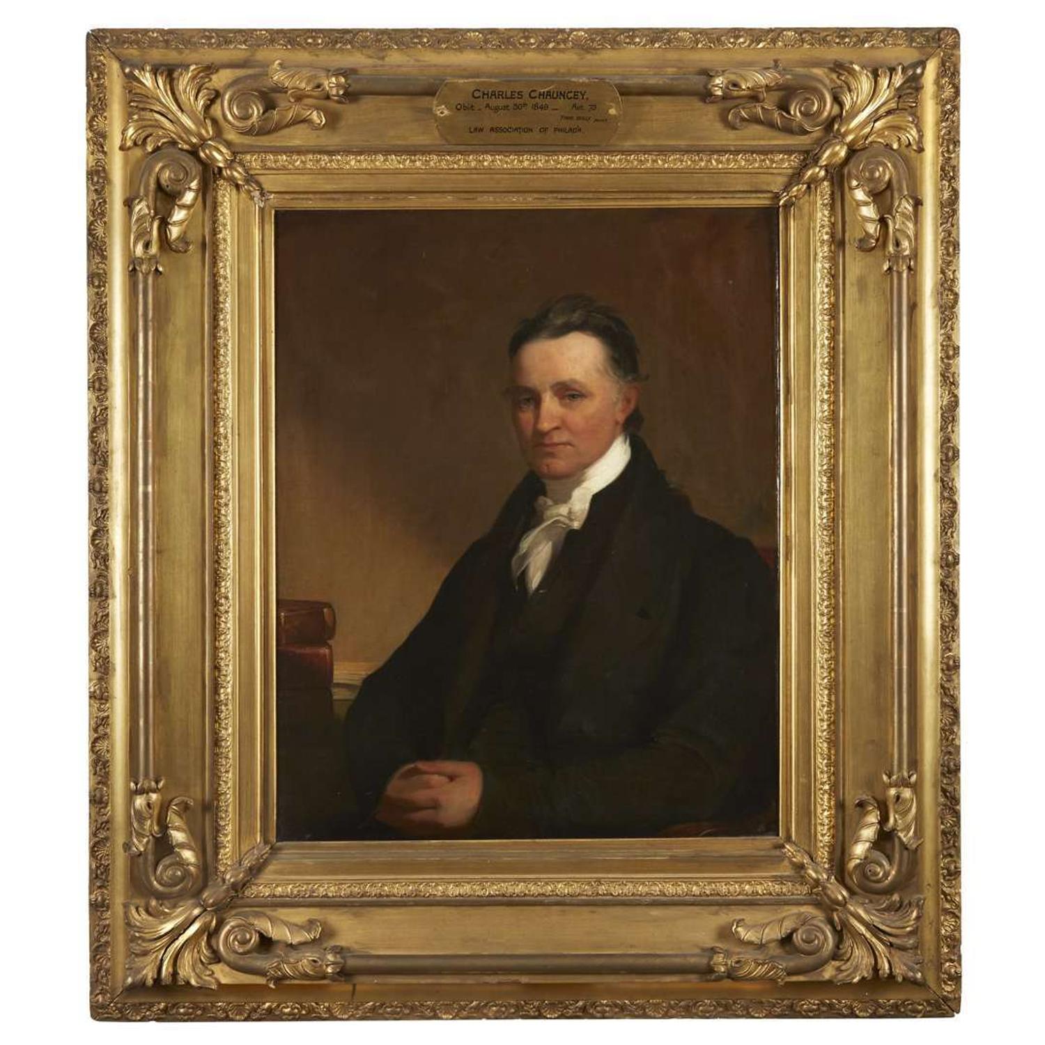 Thomas Sully (1783-1872) Portrait of Charles Chauncey (1777-1849)