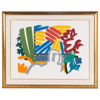 Tom Wesselmann (American, 1931-2004) — Still Life with Matisse and Johns (from Portfolio 90 ), 1993